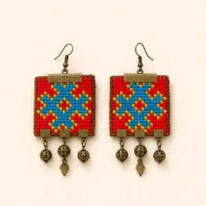 Four-Petal Flower (Balochi Motif) 1
