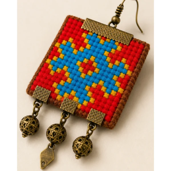 Four-Petal Flower (Balochi Motif) 2